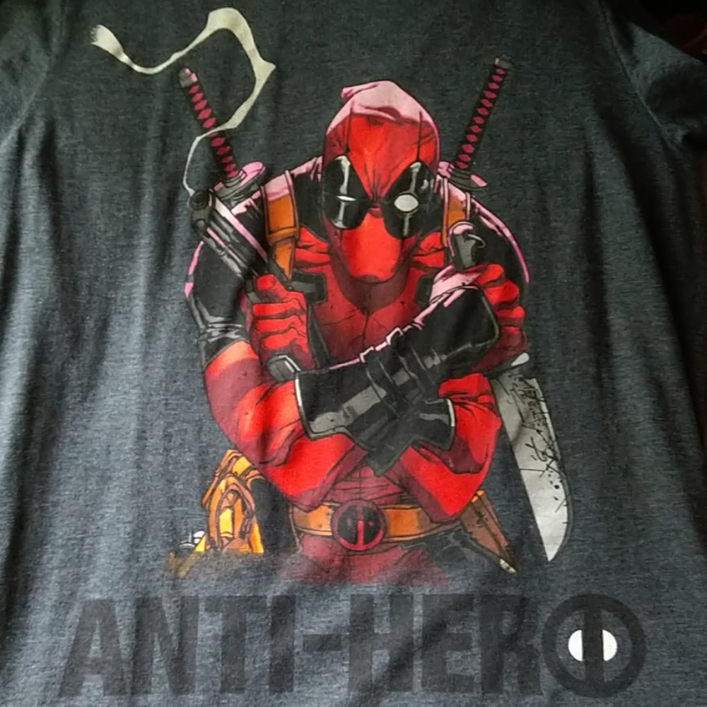 Deadpool anti-hero shirt